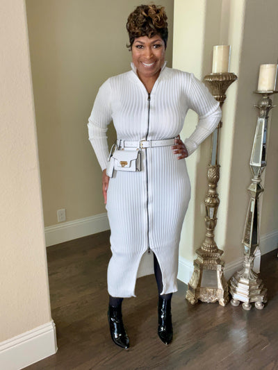 Sweater Weather Utility Dress