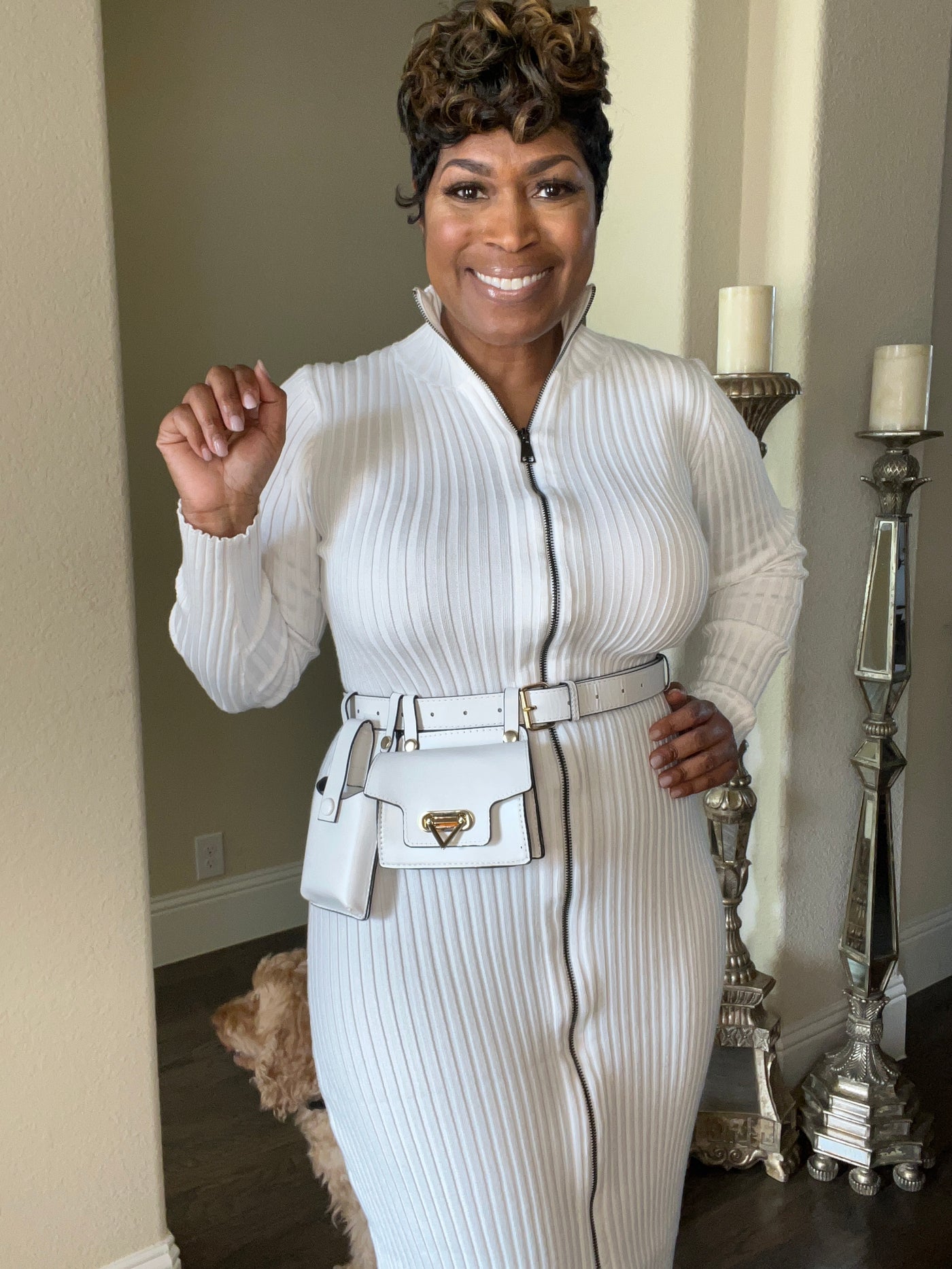 Sweater Weather Utility Dress