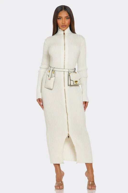 Sweater Weather Utility Dress