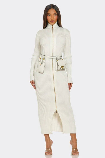 Sweater Weather Utility Dress